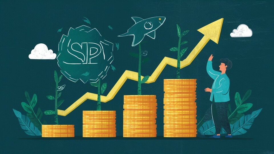 A picture showing the increasing graphs of SIP investment