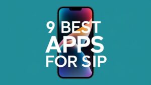 An image showing 9 best app for SIP