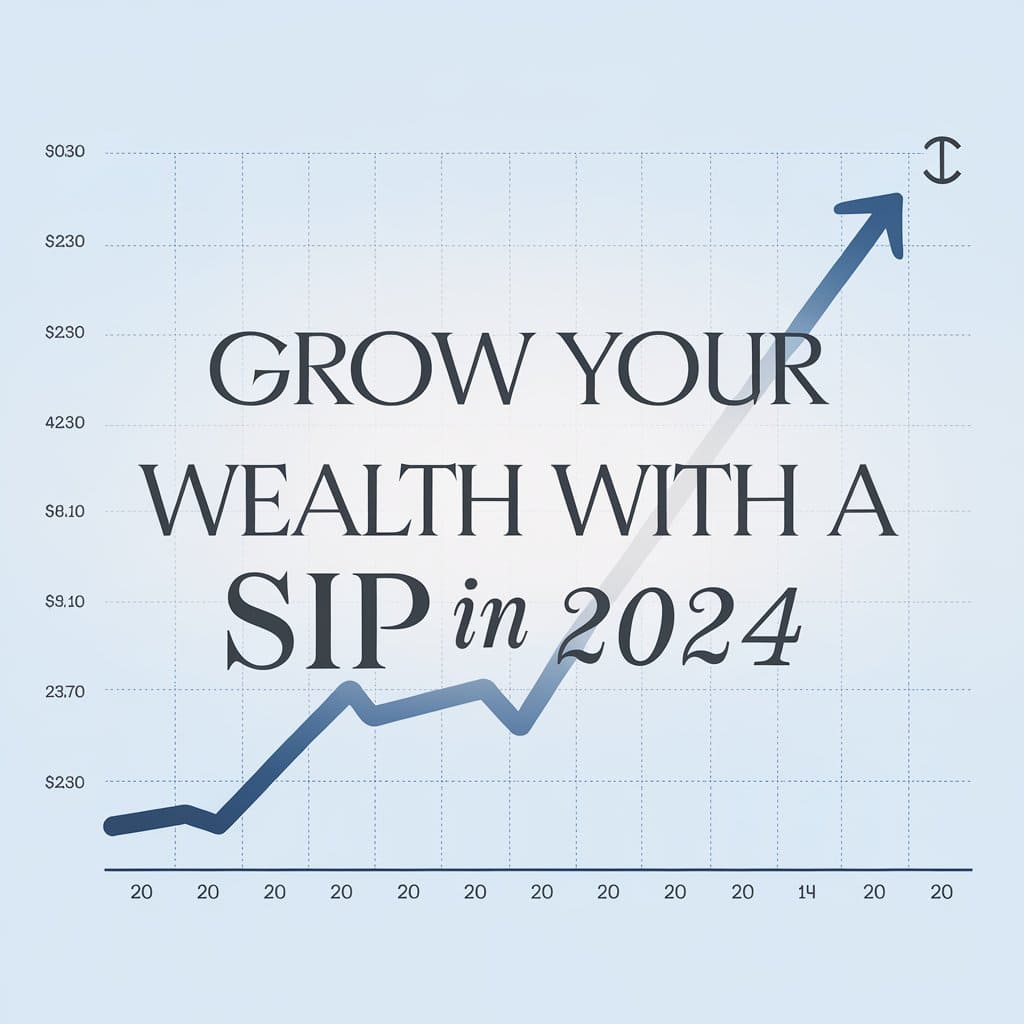 An image showing the growth of SIP investment, and starting a SIP